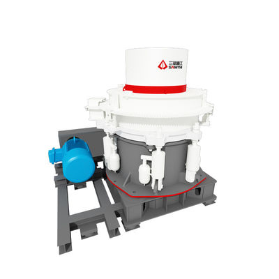 Προηγμένος υδραυλικός κωνικός θραυστήρας πολλαπλών κυλίνδρων 300TPH για λατομεία και εξόρυξη