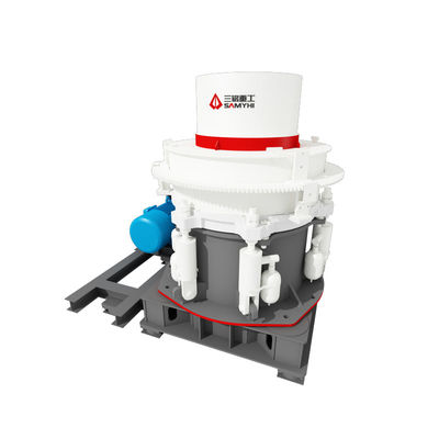 Κινητός πολυκύλινδρος κωνικός θρυμματιστής με βελτιστοποίηση της δυναμικής θρυμματισμού