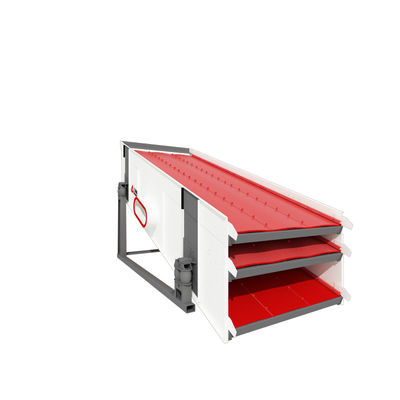 400-800 ικανότητα επεξεργασίας μηχανή κοπής λεπτής πέτρας με εγκατάσταση γωνίας 8° και κινητή δονητική τροφοδοσία