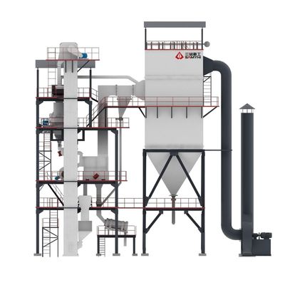 Ενοποιημένο κτίριο τύπου πύργου άμμου 450KW για την παραγωγή άμμου