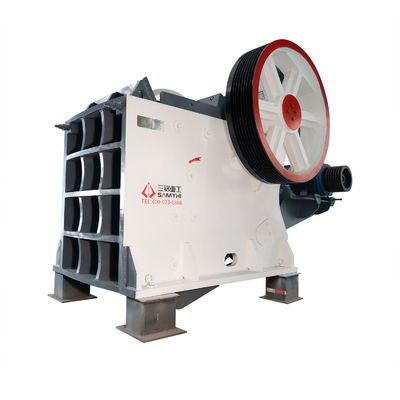 Πρωτογενής μηχανή θρυμματισμού πέτρας 60 T/H Σπαστικό σαγόνων για λατομείο και εξορυκτικό τομέα