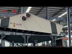 Ηθόνη αποχέτευσης υψηλής συχνότητας 7.5KWX2 με μεγάλη ένταση δονήσεων