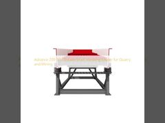 Διπλού άξονα δονητικός τροφοδότης 200 TPH για λατομεία και εξόρυξη